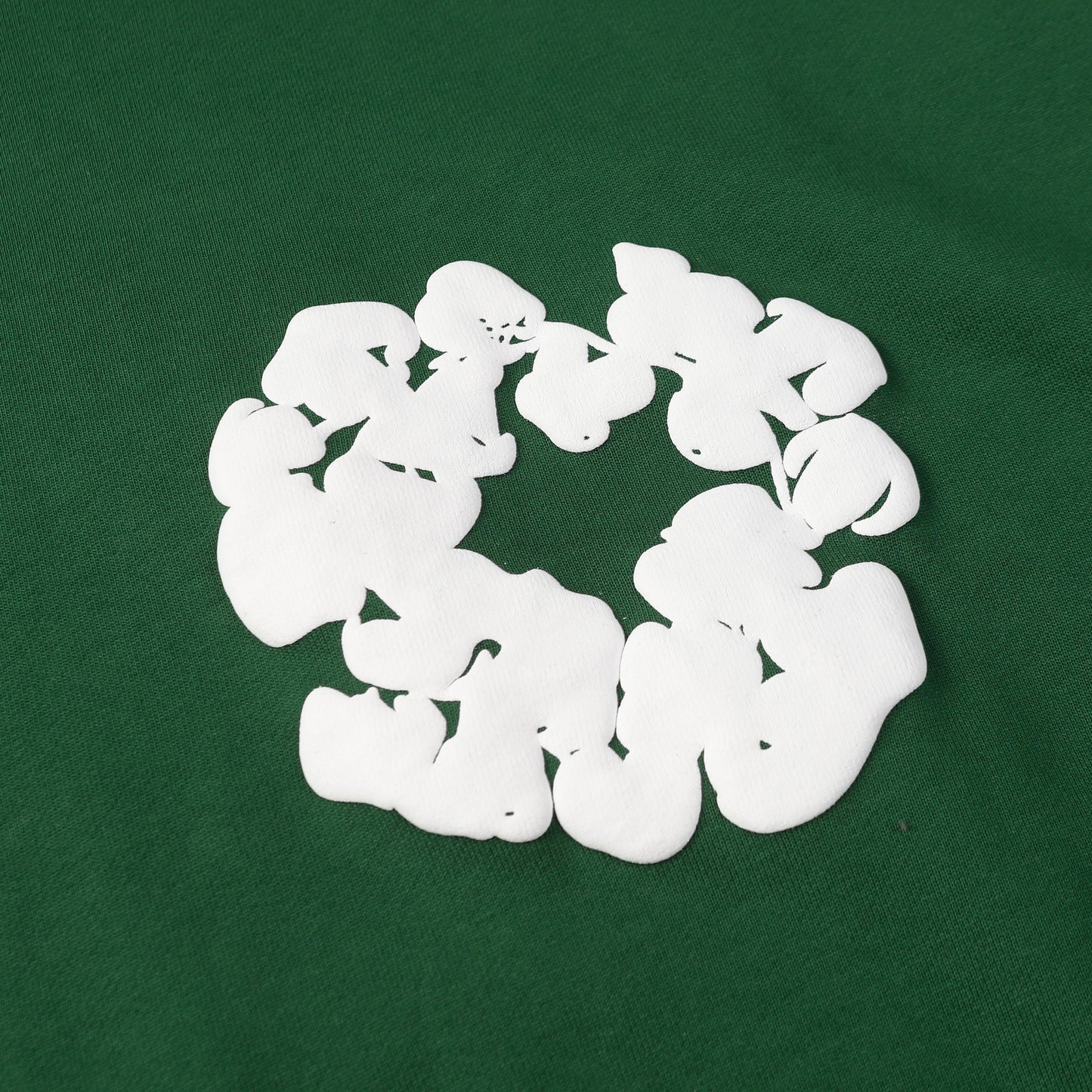 Denim Tears Cotton Wreath Green Hoodie