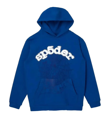 Sp5der Skittles Hoodie Blue