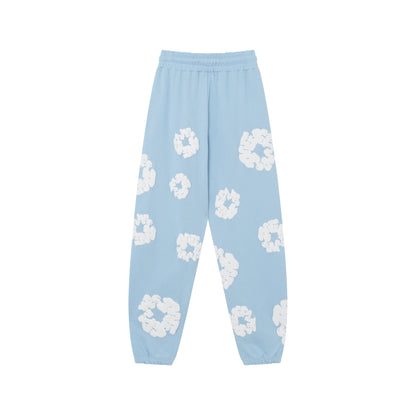 Denim Tears The Cotton Wreath Light Wash Sweatpants