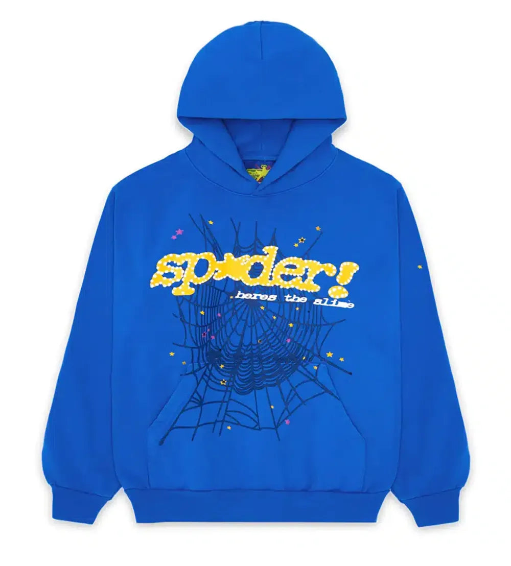 Sp5der TC Marina Hoodie Blue