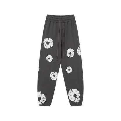 Denim Tears The Cotton Wreath Dark Grey Sweatpants