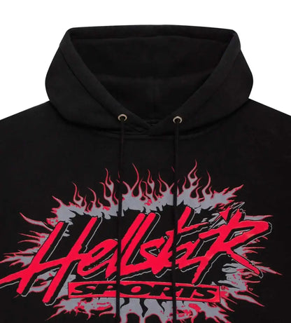Hellstar Sports Future Flame Hoodie Black