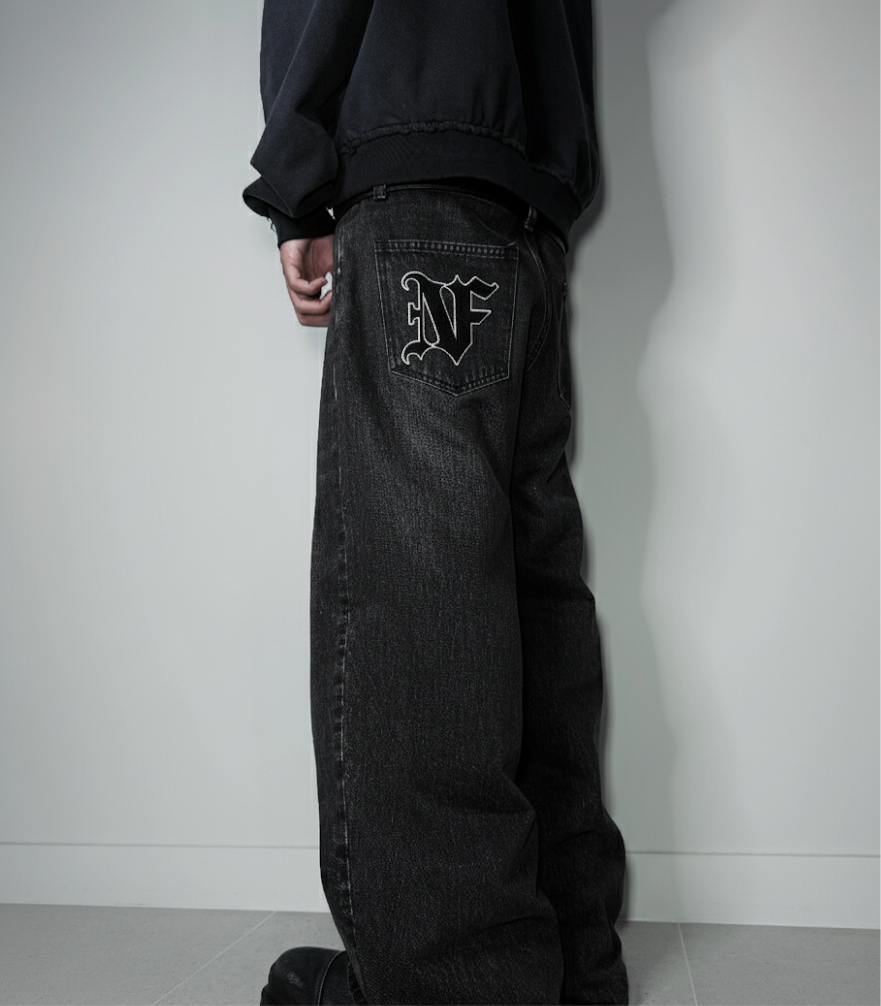BAGGY JEANS - ASH