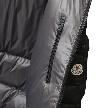 Moncler Men's Black Puffer Jacket - Stylish Winter Coat with Hood