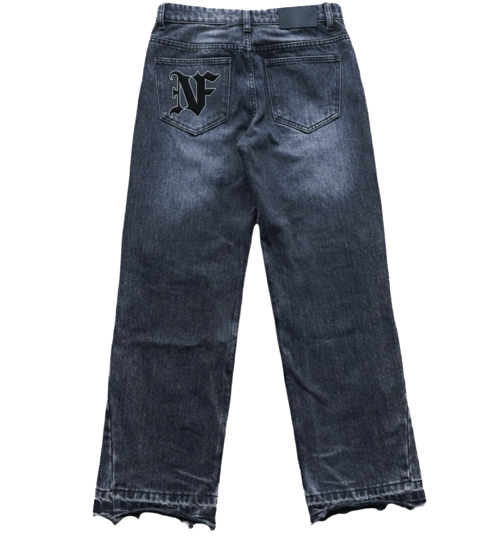 FLARED JEANS - ASH