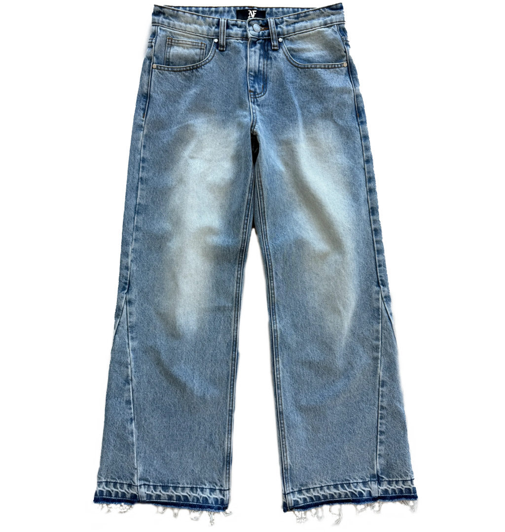 FLARED JEANS - SKY BLUE