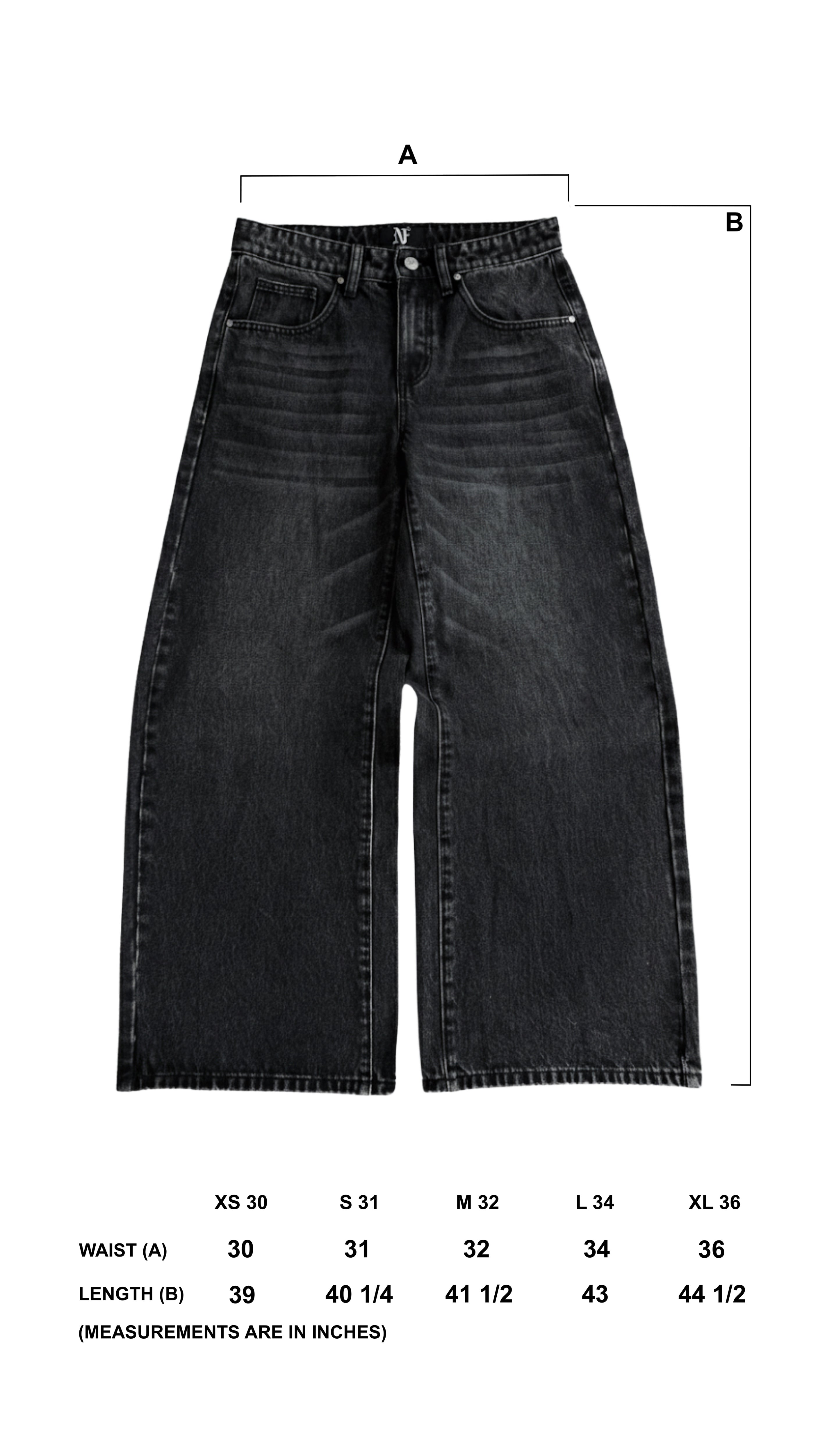 BAGGY JEANS - ASH