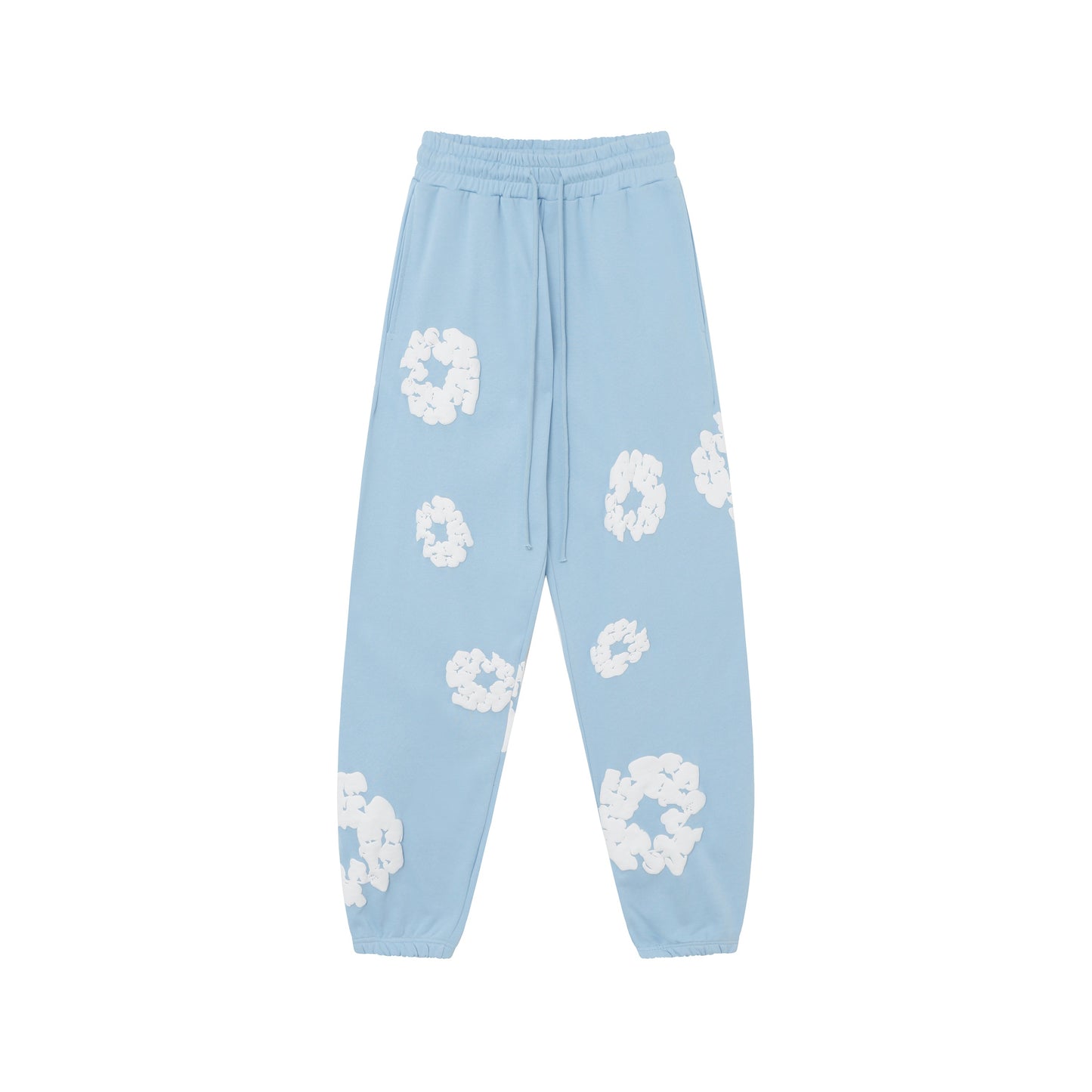 Denim Tears The Cotton Wreath Light Wash Sweatpants