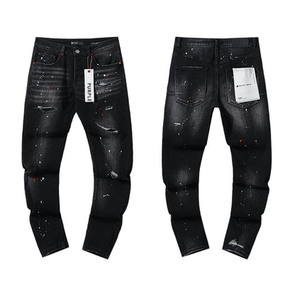 Purple Brand Men's Faded Ripped Jeans #12