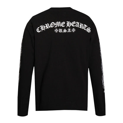 Chrome Hearts Men's Long-Sleeve T-shirt Sweatshirt K8005