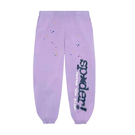 Sp5der Acai Sweatpants Purple