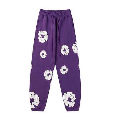 Denim Tears The Cotton Wreath Purple Sweatpants