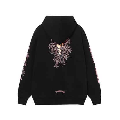 CH-Chrome Hearts Zip Up Hoodie 9821