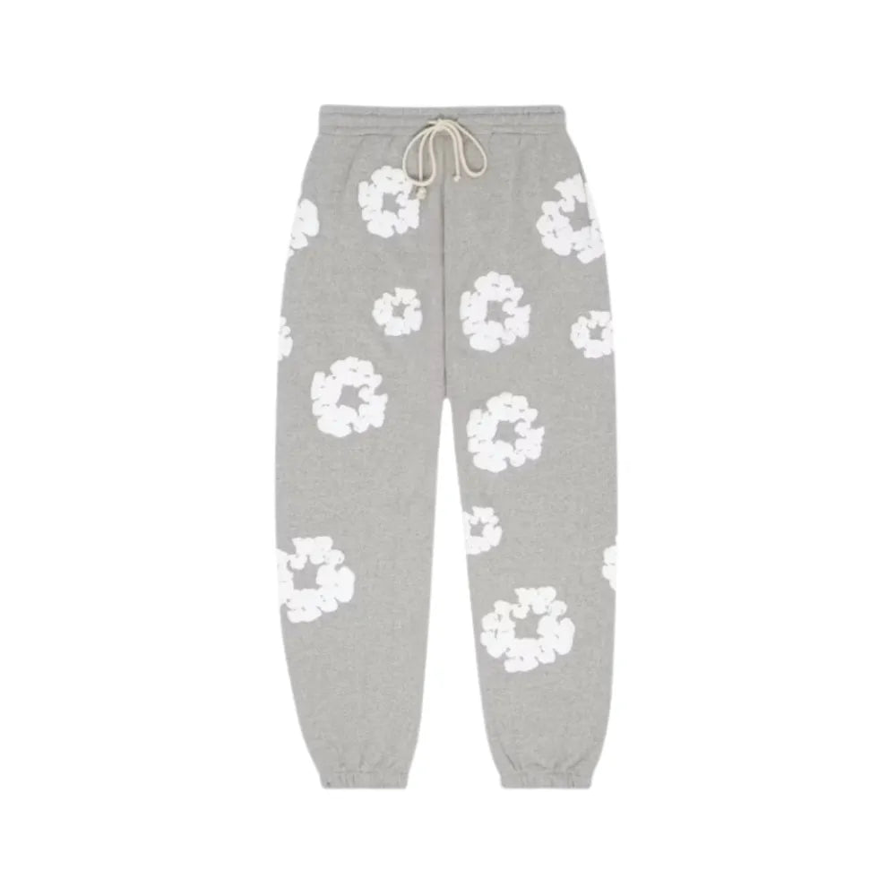 Denim Tears The Cotton Wreath Grey Hoodie/Pants (2-Piece)