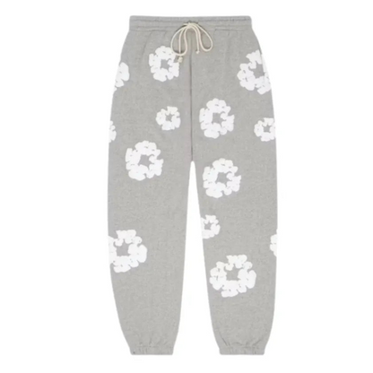 Denim Tears The Cotton Wreath Grey Sweatpants