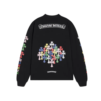 Chrome Hearts Men's Long-Sleeve T-shirt Sweatshirt K8015