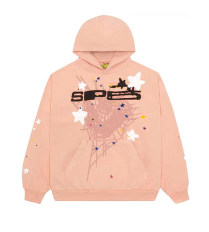 Sp5der Sp5 Peach Hoodie