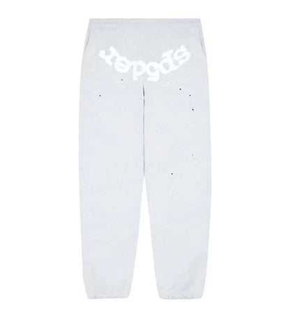Sp5der OG Web Heather Grey Hoodie/Pants (2-Piece)