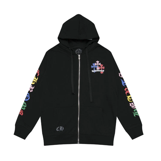 Chrome Hearts Zip Up Hoodie K5010