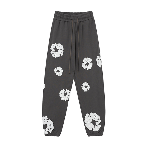Denim Tears The Cotton Wreath Dark Grey Sweatpants