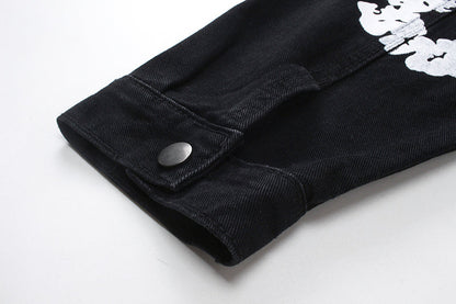 Denim Tears Light Black Heritage Jacket – Stylish and Timeless Design