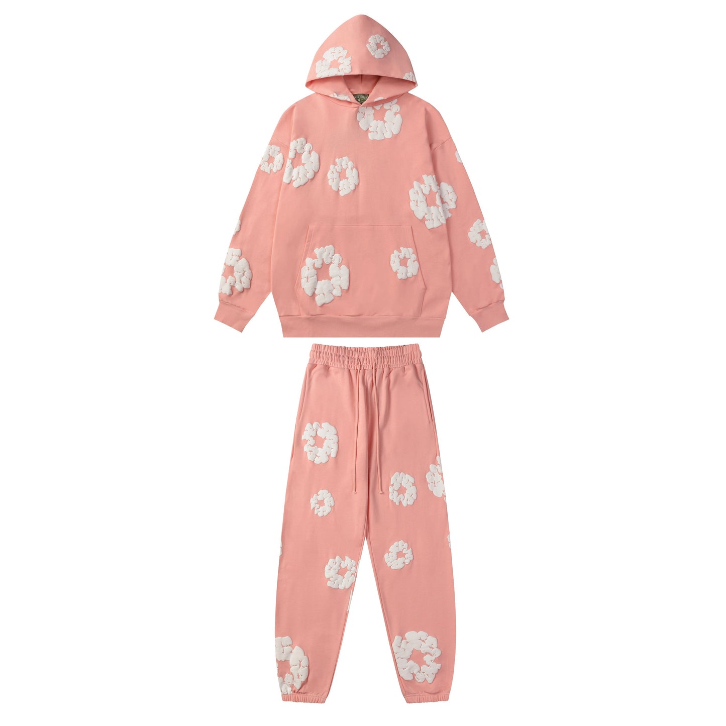 Denim Tears Cotton Wreath High Quality Variety Set Hoodie/Pants (2-piece)