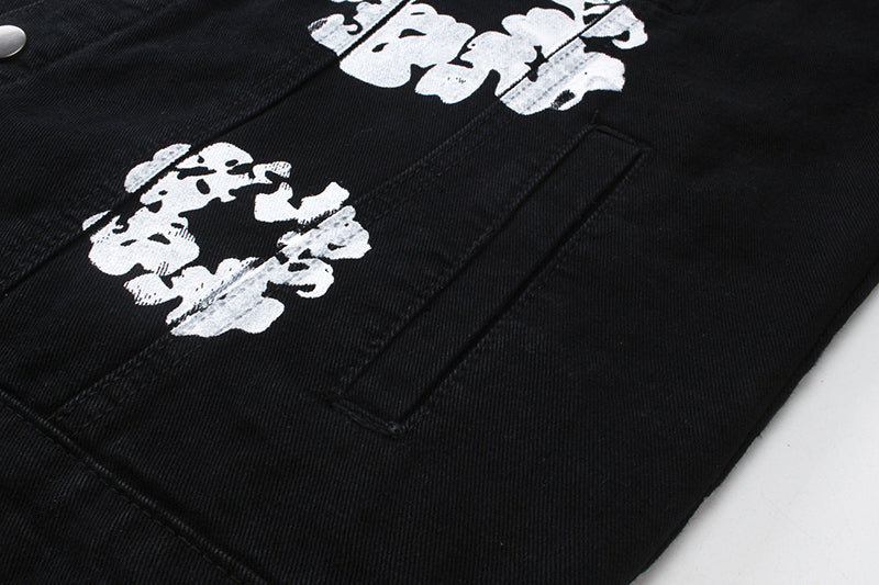 Denim Tears Light Black Heritage Jacket – Stylish and Timeless Design