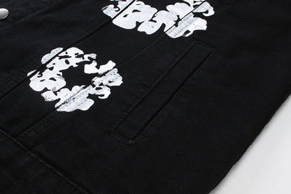 Denim Tears Light Black Heritage Jacket – Stylish and Timeless Design