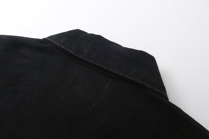 Denim Tears Light Black Heritage Jacket – Stylish and Timeless Design