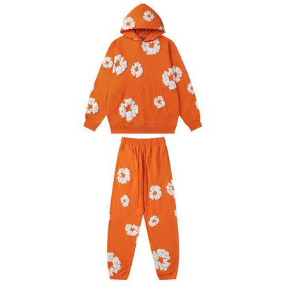 Denim Tears Cotton Wreath High Quality Variety Set Hoodie/Pants (2-piece)