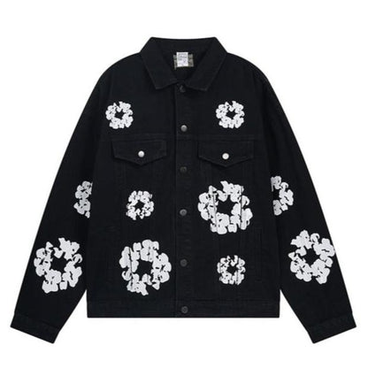 Denim Tears Light Black Heritage Jacket – Stylish and Timeless Design