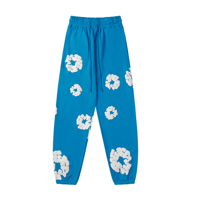Denim Tears The Cotton Wreath Blue Sweatpants