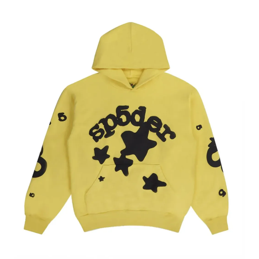 Sp5der Beluga Hoodie Gold