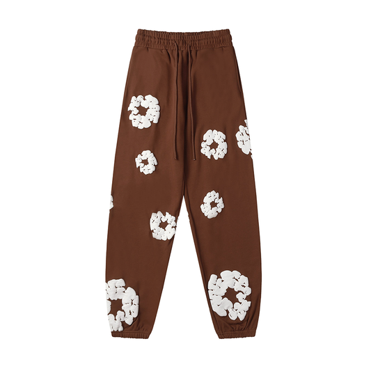 Denim Tears The Cotton Wreath Brown Sweatpants