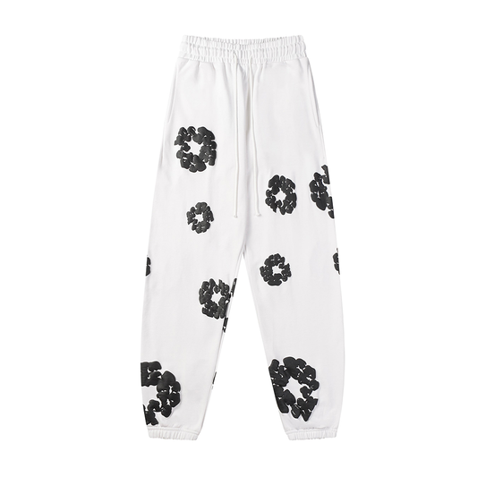 Denim Tears The Cotton Wreath White Sweatpants